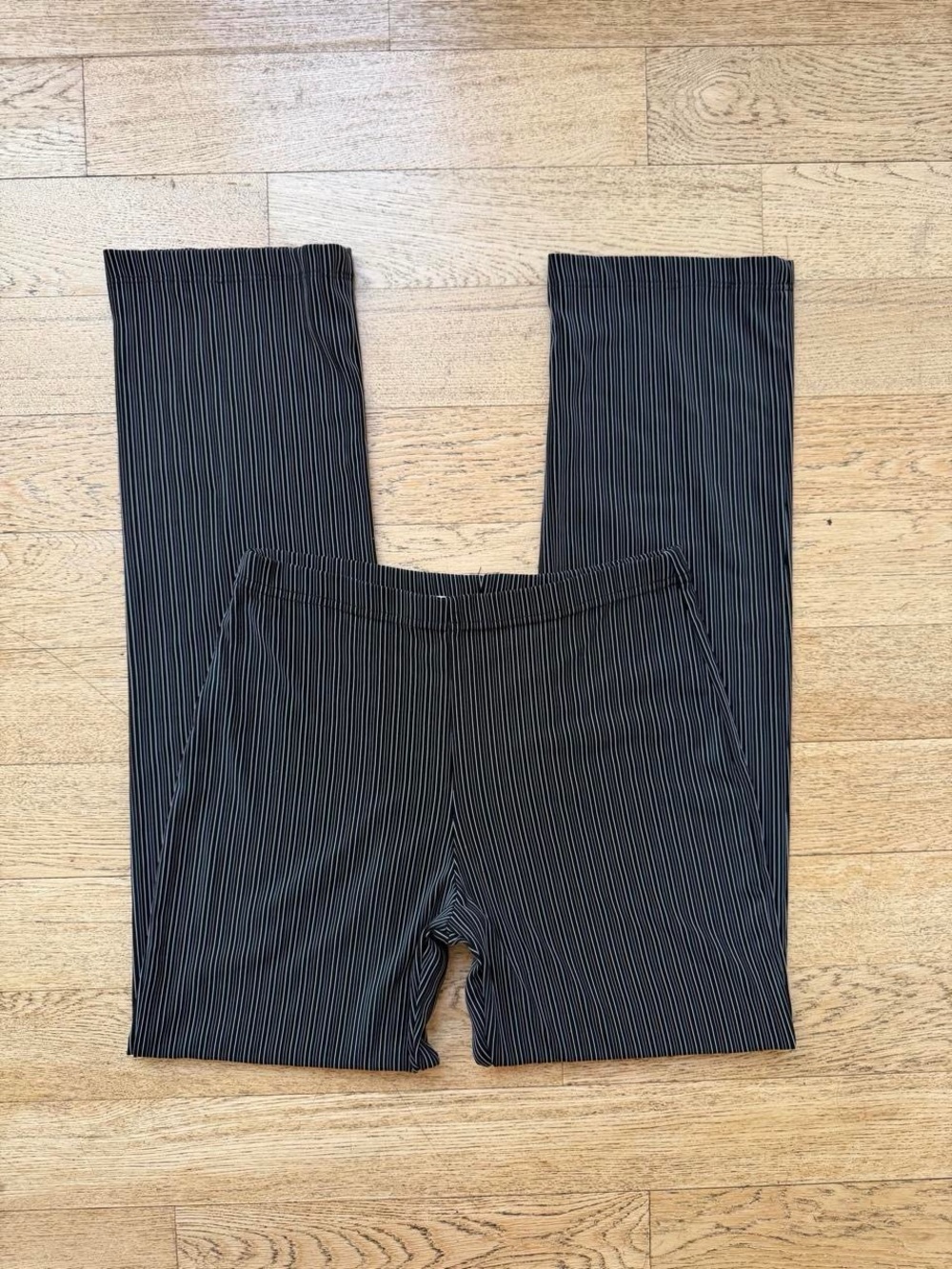 Vintage Charlotte Russe Pinstripe Stretch Flare Pants